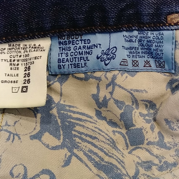 Gold Sign Girls Jeans - Picture 8 of 8